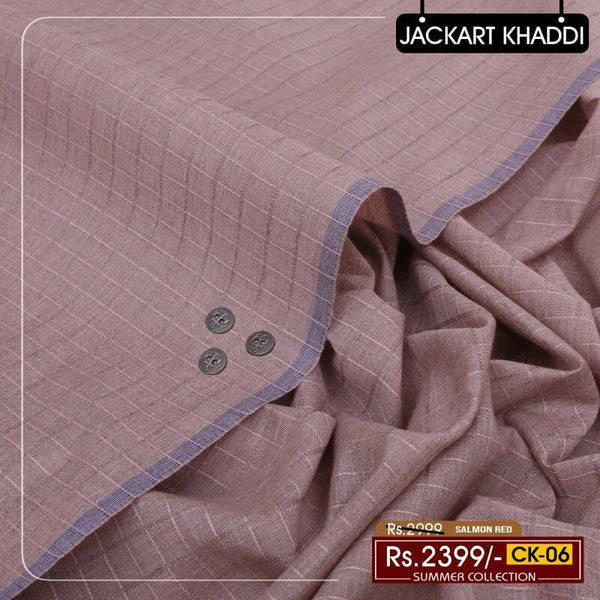 JACKART KHADDI - SALMON RED