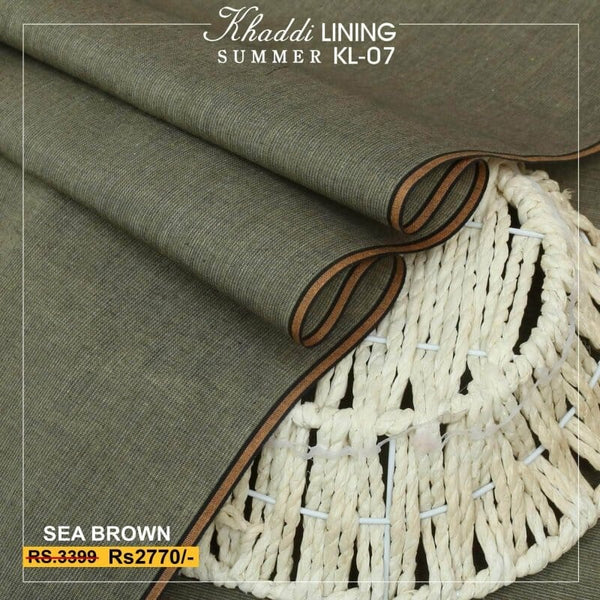 LINING KHADDI - SEA BROWN